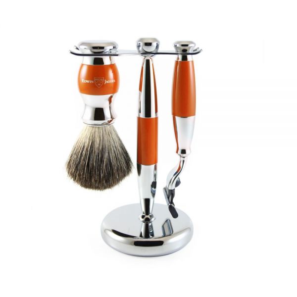 Set Edwin Jagger S81M350CR orange Mach 3