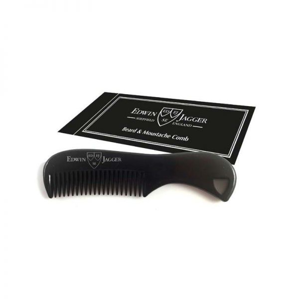 Edwin Jagger beard and mustache comb black