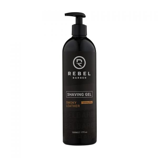 Shaving gel REBELTY Smoky Leather 500 ml