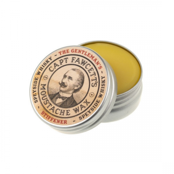 Mustache wax Captain Fawcett Gentleman's Stiffener Malt Whiskey 15 ml