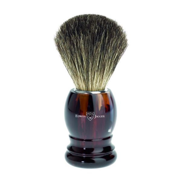 Edwin Jagger 81P23 brush, tortoise shell, badger hair