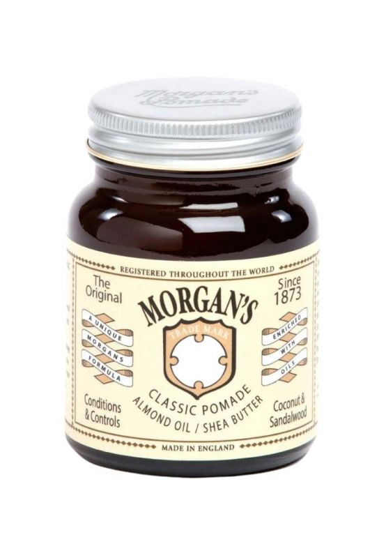 Morgans Pomade Classic Styling Pomade with Almond and Shea Butter 100 g