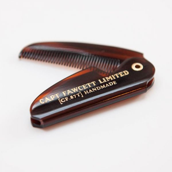 Captain Fawcett Collapsible Mustache Comb