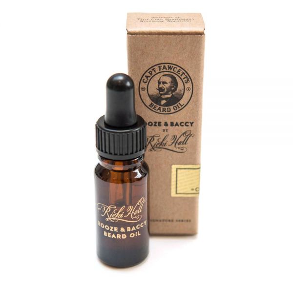 Beard oil Captain Fawcett Booze & Baccy by Ricki Hall 10 ml