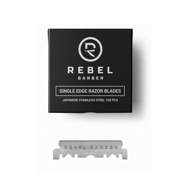 Replacement blades for straight razors REBELTY Single Blade 100 pcs