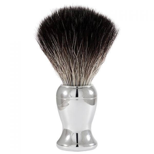 Edwin Jagger shaving brush 21SB729CR chrome artificial bristles