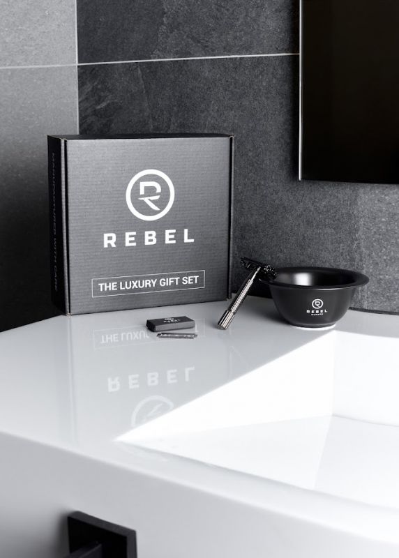 Gift set REBELTY Compact Midnight Black