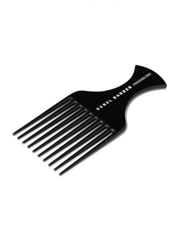 Premium afro comb REBELTY AFRO COMB TOTAL BLACK